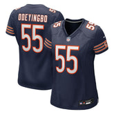 Dayo Odeyingbo Chicago Bears Women's Team Game Jersey - Navy - Nike