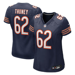 Joe Thuney Chicago Bears Women's Team Game Jersey - Navy - Nike
