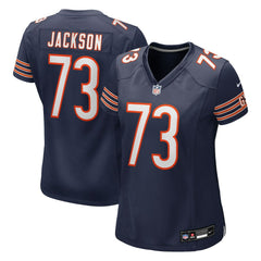 Jonah Jackson Chicago Bears Women's Team Game Jersey - Navy - Nike