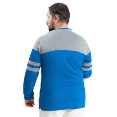 Detroit Lions G-III Sports by Carl Banks Adaptive Outlast Long Sleeve T-Shirt - Blue/Silver - NFL