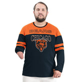 Chicago Bears G-III Sports by Carl Banks Adaptive Outlast Long Sleeve T-Shirt - Navy/Orange - NFL