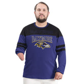 Baltimore Ravens G-III Sports by Carl Banks Adaptive Outlast Long Sleeve T-Shirt - Purple/Black - NFL