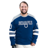 Indianapolis Colts G-III Sports by Carl Banks Adaptive Lord Stanley Crewneck Sweatshirt - Royal - NFL