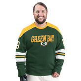 Green Bay Packers G-III Sports by Carl Banks Adaptive Lord Stanley Crewneck Sweatshirt - Green - NFL