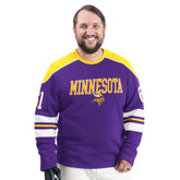 Minnesota Vikings G-III Sports by Carl Banks Adaptive Lord Stanley Crewneck Sweatshirt - Purple - NFL