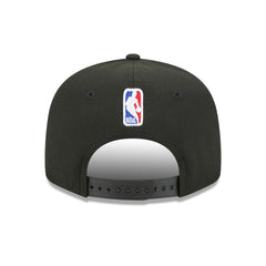 New Era New York Knicks Jersey Hook Statement Edition 9FIFTY Snapback Hat Black/Blue