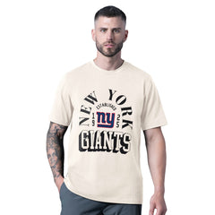 New York Giants MSX by Michael Strahan Whiteout Vintage T-Shirt - White - NFL