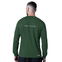 Green Bay Packers MSX by Michael Strahan Forward Long-Sleeve T-Shirt - Green - NFL