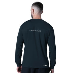 Chicago Bears MSX by Michael Strahan Forward Long-Sleeve T-Shirt - Navy - NFL