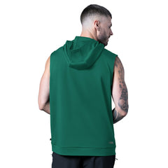 New York Jets MSX by Michael Strahan Tri-Blend Rebound Sleeveless Hoodie - Green - NFL