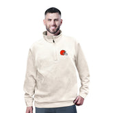 Cleveland Browns MSX by Michael Strahan Cross Training Half-Zip Pullover - White - NFL