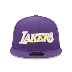 New Era Los Angeles Lakers Jersey Hook Statement Edition 59FIFTY Fitted Hat Purple
