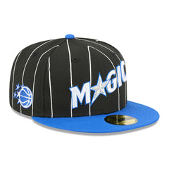 New Era Orlando Magic Jersey Hook Statement Edition 59FIFTY Fitted Hat Black/Blue