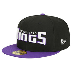 New Era Sacramento Kings Statement Edition Jersey Hook 59Fifty Fitted Hat Black
