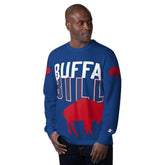 Buffalo Bills Starter Extreme Clutch Hit Vintage Logo Long Sleeve T-Shirt - Royal - NFL