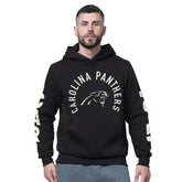 Carolina Panthers Starter Handoff Fleece Hoodie Sweatshirt - Black - NFL
