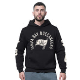 Tampa Bay Buccaneers Starter Handoff Fleece Hoodie Sweatshirt - Black - NFL