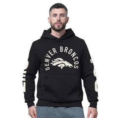 Denver Broncos Starter Handoff Fleece Hoodie Sweatshirt - Black - NFL