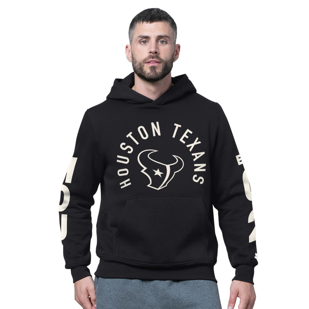 Houston Texans Starter Handoff Fleece Hoodie Sweatshirt - Black - NFL