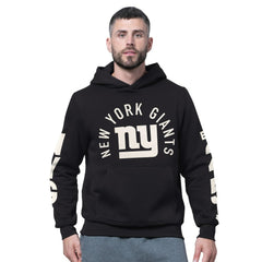 New York Giants Starter Handoff Fleece Hoodie Sweatshirt - Black - NFL