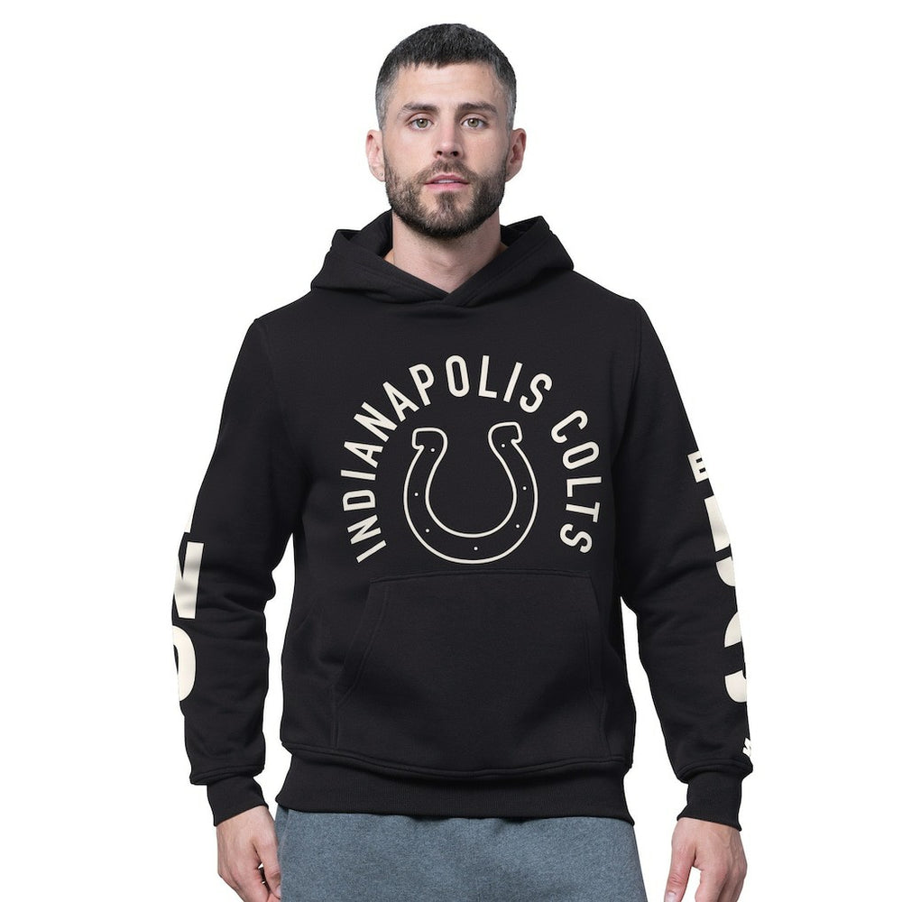 Indianapolis Colts Starter Handoff Fleece Hoodie Sweatshirt - Black - NFL