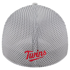 Minnesota Twins New Era Visor Paint Splatter 39THIRTY Flex Hat Outlet