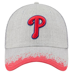 Philadelphia Phillies New Era Visor Paint Splatter 39THIRTY Flex Hat Outlet