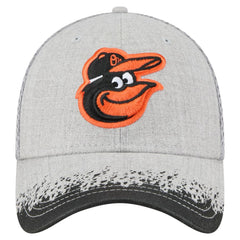 Baltimore Orioles New Era Visor Paint Splatter 39THIRTY Flex Hat Outlet