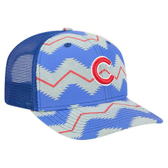 Chicago Cubs New Era Aztec Denim 9SEVENTY Adjustable Hat Discount