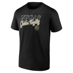 Vegas Golden Knights Script T-Shirt - Black | NHL near me