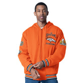 Denver Broncos G-III Sports by Carl Banks Power Forward Commemorative Full-Zip Hooded Jacket - Orange - NFL