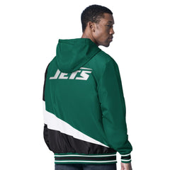 New York Jets G-III Sports by Carl Banks Dual Threat Reversable Full-Zip Hooded Jacket - Green/Charcoal - NFL