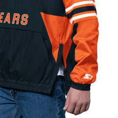 Chicago Bears Starter Prospect Half-Zip Pullover - Navy - NFL
