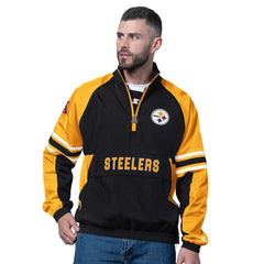 Pittsburgh Steelers Starter Prospect Half-Zip Pullover - Black - NFL