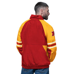 Kansas City Chiefs Starter Prospect Half-Zip Pullover - Red - NFL
