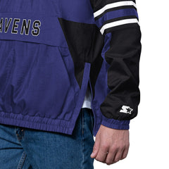 Baltimore Ravens Starter Prospect Half-Zip Pullover - Purple - NFL