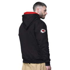 Kansas City Chiefs Starter Big Shot Full-Zip Double Hoodie - Black - NFL