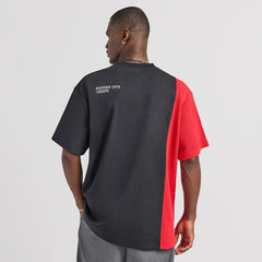 Kansas City Chiefs Off Season x NFL Unisex Spliced T-Shirt - Black - NFL