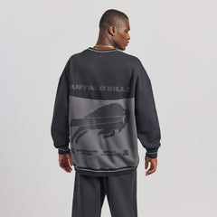 Buffalo Bills Off Season x NFL Unisex Fleece Sweatshirt - Black - NFL