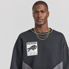 Buffalo Bills Off Season x NFL Unisex Fleece Sweatshirt - Black - NFL