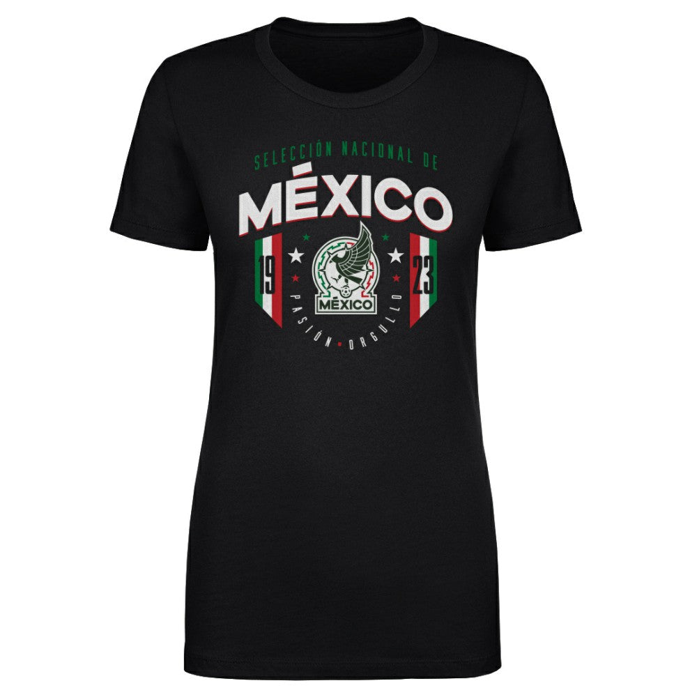 Mexico National Team 500 Level Women's 1923 T-Shirt Black