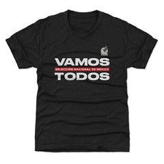 Mexico National Team 500 Level Youth Vamos Todos T-Shirt Black