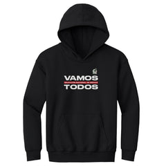 Mexico National Team 500 Level Youth Vamos Todos Pullover Hoodie Black