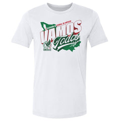 Mexico National Team 500 Level Vamos Todos Country Cotton T-Shirt White