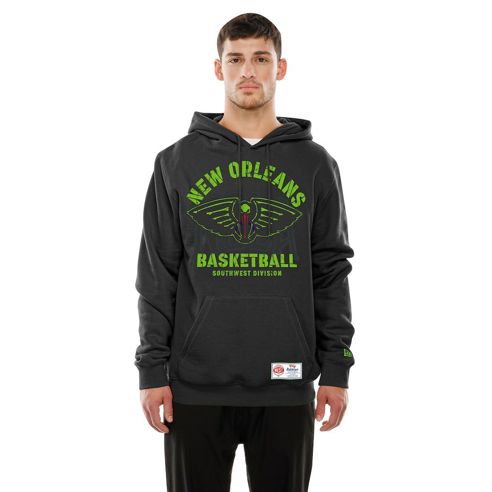 New Era New Orleans Pelicans 2025/26 City Edition Fleece Hoodie Black