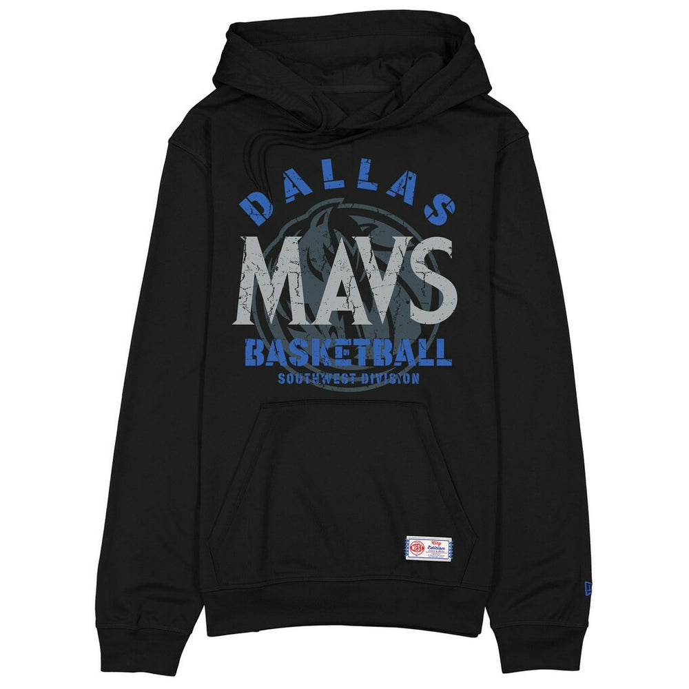 New Era Dallas Mavericks 2025/26 City Edition Fleece Hoodie Black