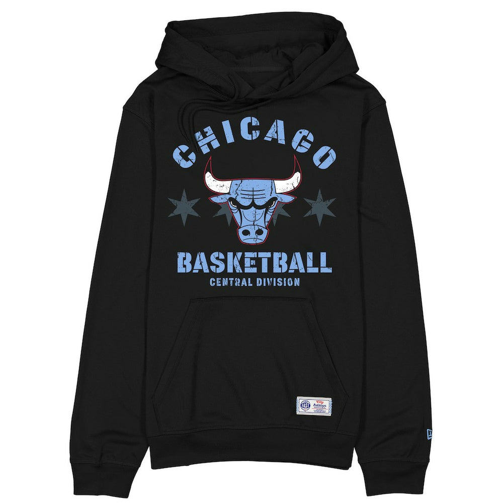 New Era Chicago Bulls 2025/26 City Edition Fleece Hoodie Black