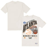 New Era Atlanta Hawks Oversized City Edition Remix Vintage T-Shirt Cream