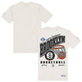 New Era Brooklyn Nets Oversized City Edition Remix Vintage T-Shirt Cream