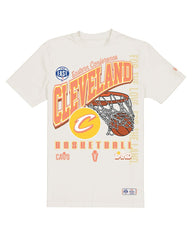 New Era Cleveland Cavaliers Oversized City Edition Remix Vintage T-Shirt Cream